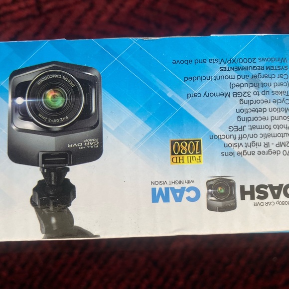 2.4" Dash Camera for Cars Full HD 1080P with Night Vision G Sensor LCD Vehicle V - Picture 2 of 7